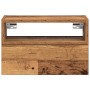 Mesitas de noche de pared 2 unidades madera vieja 45x26x28,5 cm de , Mesitas de noche - Ref: Foro24-858611, Precio: 67,95 €, ...