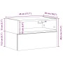 Mesitas de noche de pared 2 unidades madera vieja 45x26x28,5 cm de , Mesitas de noche - Ref: Foro24-858611, Precio: 67,95 €, ...