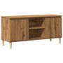 Mueble para TV madera de ingeniería roble artisan 102x35x50 cm de , Muebles TV - Ref: Foro24-856429, Precio: 72,93 €, Descuen...