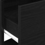 Mesilla de noche con cajón roble negro 51x31x47 cm de , Mesitas de noche - Ref: Foro24-858670, Precio: 40,52 €, Descuento: %