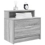 Mesillas de noche con cajón 2 uds gris sonoma 51x31x47 cm de , Mesitas de noche - Ref: Foro24-858679, Precio: 70,65 €, Descue...