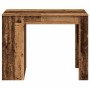Escritorio con cajón estante madera contrachapada madera vieja de , Mesas de cocina y de comedor - Ref: Foro24-858693, Precio...