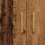 Aparador de madera de ingeniería envejecida 69,5x34x90 cm de , Aparadores - Ref: Foro24-857175, Precio: 84,24 €, Descuento: %