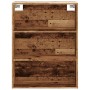 Armario colgante de pared madera vieja 69,5x32,5x90 cm de , Aparadores - Ref: Foro24-857045, Precio: 59,40 €, Descuento: %
