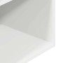 Mesillas de noche con cajón 2 uds blanco 35x34x66,5 cm de , Mesitas de noche - Ref: Foro24-858714, Precio: 63,15 €, Descuento: %