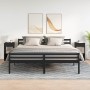 Mesillas de noche con cajón 2 uds roble negro 35x34x66,5 cm de , Mesitas de noche - Ref: Foro24-858716, Precio: 73,98 €, Desc...