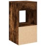 Mesilla de noche con cajón roble ahumado 35x34x66,5 cm de , Mesitas de noche - Ref: Foro24-858721, Precio: 42,70 €, Descuento: %