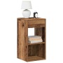 Mesillas de noche con cajón 2 uds madera vieja 35x34x66,5 cm de , Mesitas de noche - Ref: Foro24-858728, Precio: 80,02 €, Des...