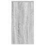 Mesilla de noche con cajón gris sonoma 35x34x66,5 cm de , Mesitas de noche - Ref: Foro24-858723, Precio: 41,82 €, Descuento: %