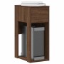 Torre de ordenador con cajón roble marrón 30x44x74 cm de , Escritorios - Ref: Foro24-858737, Precio: 56,20 €, Descuento: %