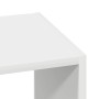 Estanterías 2 uds apilables de madera de ingeniería blanco de , Taquillas y armarios de almacenamiento - Ref: Foro24-858804, ...