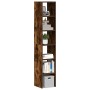 Estanterías 2 uds apilables de madera ingeniería roble ahumado de , Taquillas y armarios de almacenamiento - Ref: Foro24-8588...