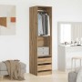 Armario de madera de ingeniería roble artesanal 50x50x200 cm de , Armarios roperos - Ref: Foro24-3318629, Precio: 149,07 €, D...