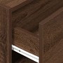 Armario con 2 cajones roble marrón 60x31x40cm madera ingeniería de , Cajoneras - Ref: Foro24-858833, Precio: 55,44 €, Descuen...
