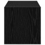 Zapatero apilable roble negro 60x30x30,5 cm de , Zapateros y organizadores de calzado - Ref: Foro24-858859, Precio: 32,96 €, ...