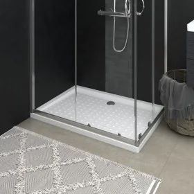 Shower tray with white ABS points 70x100x4 cm by vidaXL, Shower trays - Ref: Foro24-148899, Price: 102,47 €, Discount: %