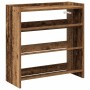 Mueble zapatero madera contrachapada madera vieja 60x25x62 cm de , Zapateros y organizadores de calzado - Ref: Foro24-859894,...