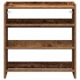 Mueble zapatero madera contrachapada madera vieja 60x25x62 cm de , Zapateros y organizadores de calzado - Ref: Foro24-859894,...