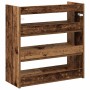 Mueble zapatero madera contrachapada madera vieja 60x25x62 cm de , Zapateros y organizadores de calzado - Ref: Foro24-859894,...