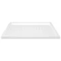 Shower tray with white ABS points 70x100x4 cm by vidaXL, Shower trays - Ref: Foro24-148899, Price: 102,47 €, Discount: %