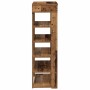 Mueble zapatero madera contrachapada madera vieja 60x30x98 cm de , Zapateros y organizadores de calzado - Ref: Foro24-859930,...