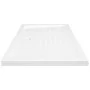 Shower tray with white ABS points 70x100x4 cm by vidaXL, Shower trays - Ref: Foro24-148899, Price: 102,47 €, Discount: %