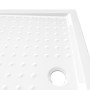 Plato de ducha con puntos ABS blanco 70x100x4 cm de vidaXL, Platos de ducha - Ref: Foro24-148899, Precio: 103,82 €, Descuento: %