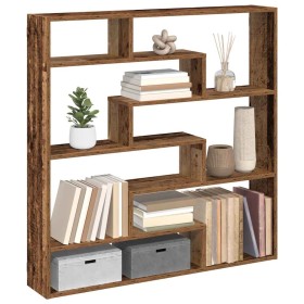Estante cubo de pared 7 compartimentos madera envejecida de , Estantes y estanterías - Ref: Foro24-860029, Precio: 66,26 €, D...