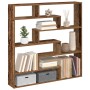 Estante cubo de pared 7 compartimentos madera envejecida de , Estantes y estanterías - Ref: Foro24-860029, Precio: 66,26 €, D...