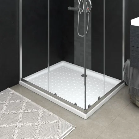 Plato de ducha con puntos ABS blanco 80x100x4 cm de vidaXL, Platos de ducha - Ref: Foro24-148897, Precio: 112,86 €, Descuento: %