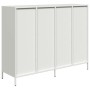 Aparador de acero laminado en frío blanco 135x39x103,5 cm de , Aparadores - Ref: Foro24-3307178, Precio: 305,83 €, Descuento: %