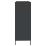 Aparador de acero laminado en frío negro 135x39x103,5 cm de , Aparadores - Ref: Foro24-3307173, Precio: 291,43 €, Descuento: %