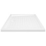 Plato de ducha con puntos ABS blanco 80x100x4 cm de vidaXL, Platos de ducha - Ref: Foro24-148897, Precio: 125,60 €, Descuento: %