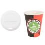 Vasos de café de papel con tapa 1000 uds 4oz 100ml de , Vasos desechables - Ref: Foro24-3325213, Precio: 123,27 €, Descuento: %