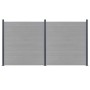 Postes de valla 3 unidades aluminio gris oscuro 185 cm de vidaXL, Postes de cerca - Ref: Foro24-148987, Precio: 217,38 €, Des...