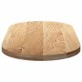Tablero de mesa ovalado madera maciza de roble 120x60x4 cm de , Tableros para mesas - Ref: Foro24-4009067, Precio: 155,19 €, ...