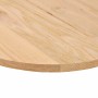 Tablero de mesa ovalado madera maciza de roble 100x50x2 cm de , Tableros para mesas - Ref: Foro24-4009038, Precio: 57,74 €, D...