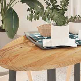 Tablero de mesa ovalado madera maciza de roble 100x50x2 cm de , Tableros para mesas - Ref: Foro24-4009046, Precio: 67,80 €, D...