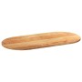 Tablero de mesa ovalado madera maciza de roble 120x60x2 cm de , Tableros para mesas - Ref: Foro24-4009071, Precio: 101,93 €, ...