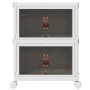 Caja de almacenamiento apilable con ruedas 2 niveles 28 L de , Carretillas de carga - Ref: Foro24-4012367, Precio: 49,50 €, D...
