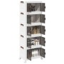 Caja de almacenaje apilable con ruedas 5 niveles 28 L de , Carretillas de carga - Ref: Foro24-4012373, Precio: 89,76 €, Descu...