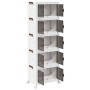 Caja de almacenaje apilable con ruedas 5 niveles 28 L de , Carretillas de carga - Ref: Foro24-4012373, Precio: 89,76 €, Descu...