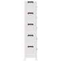 Caja de almacenaje apilable con ruedas 5 niveles 28 L de , Carretillas de carga - Ref: Foro24-4012373, Precio: 89,76 €, Descu...