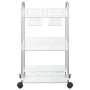 Carro de almacenamiento 3 niveles transparente 37x28x68 cm de , Carretillas de carga - Ref: Foro24-4012378, Precio: 31,97 €, ...