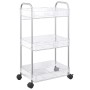 Carro de almacenamiento 3 niveles transparente 37x28x68 cm de , Carretillas de carga - Ref: Foro24-4012378, Precio: 31,97 €, ...