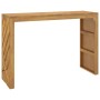 Mesa consola madera maciza de teca 110x35x75 cm de , Mesas auxiliares - Ref: Foro24-4009314, Precio: 134,20 €, Descuento: %