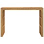 Mesa consola madera maciza de teca 110x35x75 cm de , Mesas auxiliares - Ref: Foro24-4009314, Precio: 134,20 €, Descuento: %