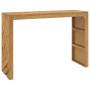 Mesa consola madera maciza de teca 110x35x75 cm de , Mesas auxiliares - Ref: Foro24-4009314, Precio: 134,20 €, Descuento: %