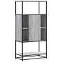 Aparador alto madera de ingeniería y metal gris Sonoma de , Aparadores - Ref: Foro24-849042, Precio: 92,15 €, Descuento: %