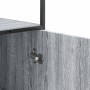 Aparador alto madera de ingeniería y metal gris Sonoma de , Aparadores - Ref: Foro24-849042, Precio: 92,15 €, Descuento: %